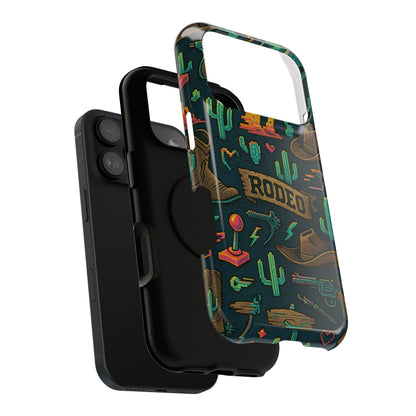 Pixel Rodeo • Apple iPhone 17 Pro • MagSafe® Tough Case