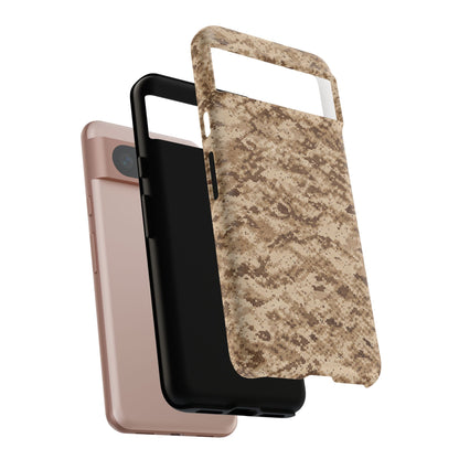 Desert Storm Camo • Google Pixel 8 • Tough Case • Wireless Friendly