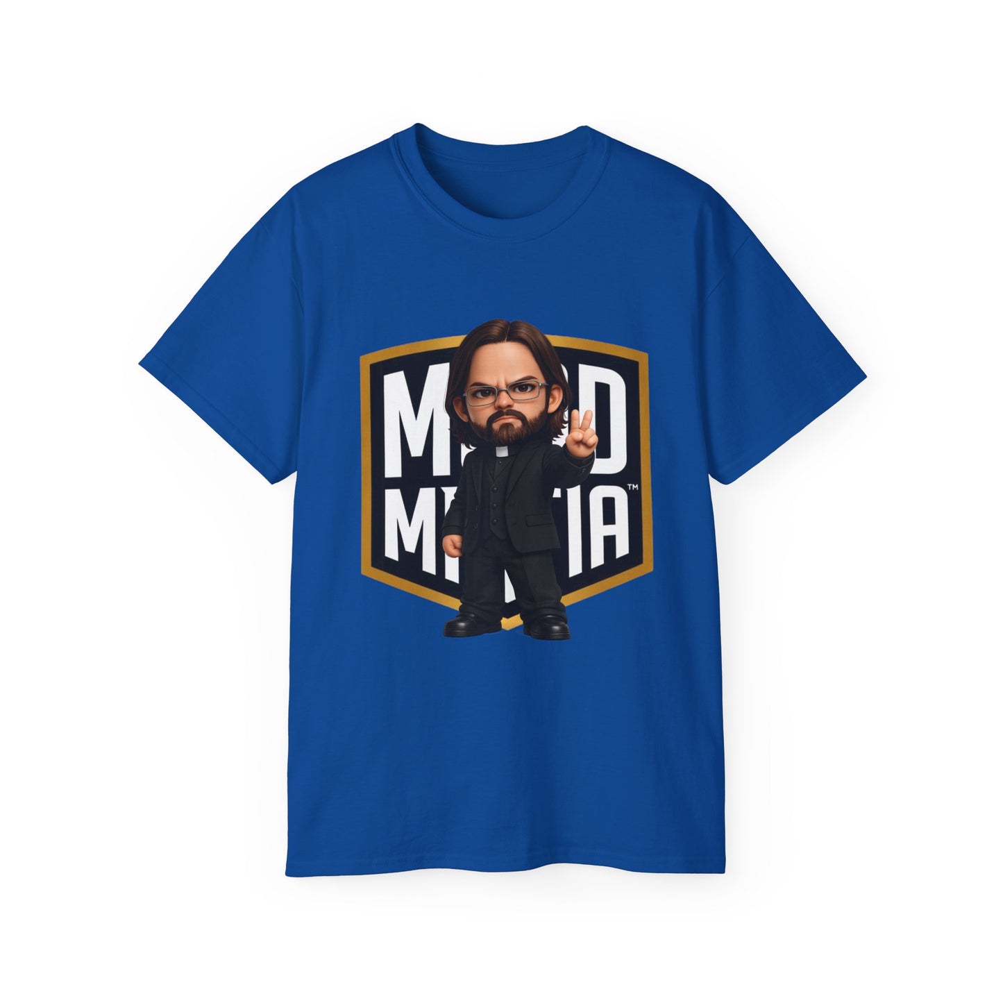 Brian Bible • Disciplined Conviction • Mood Militia • T-Shirt • Black Hat Pixels • Unisex