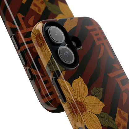 Tiger Petal • Apple iPhone 16 • MagSafe® Tough Case