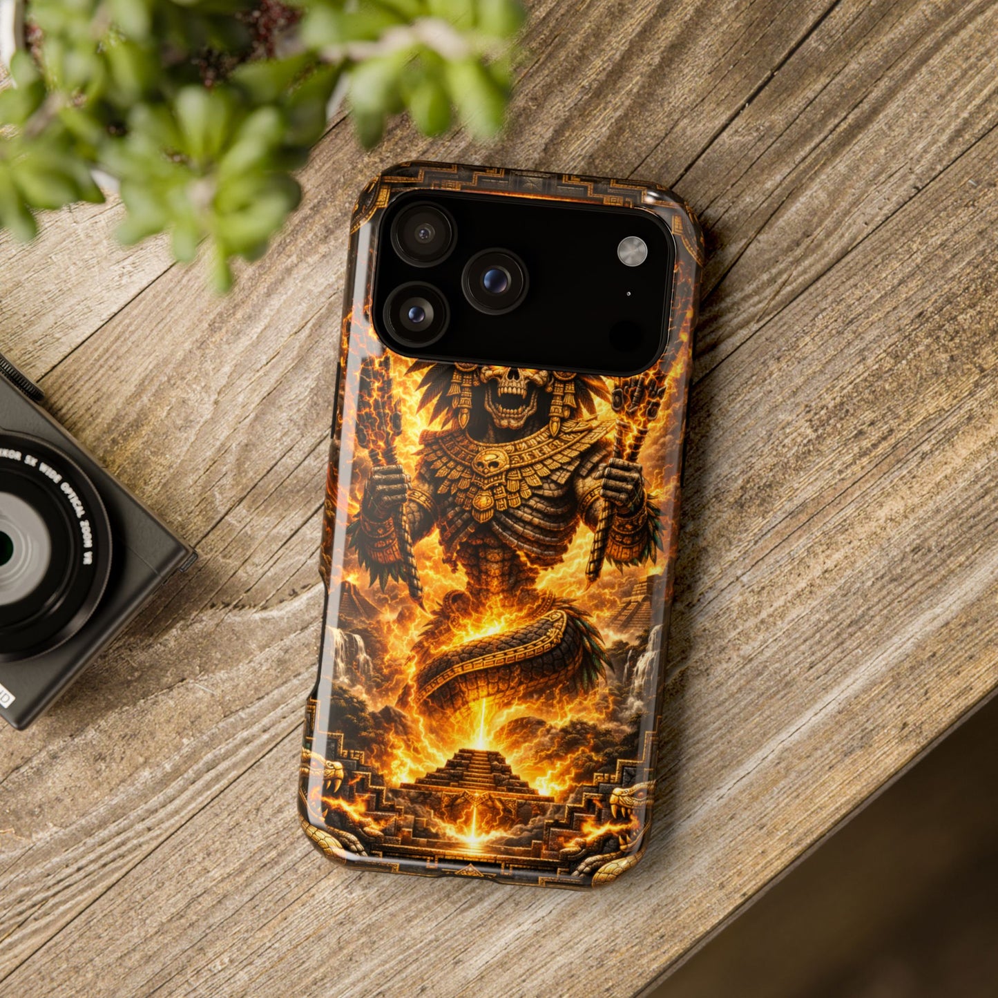 Acalan • Warbound Navigator • Empire of the Fifth Sun™ • Apple iPhone 17 Pro • MagSafe Tough Case