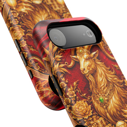 Goat • Lunar Armor • Imperial Banner • Apple iPhone 17 Pro • MagSafe Tough Case