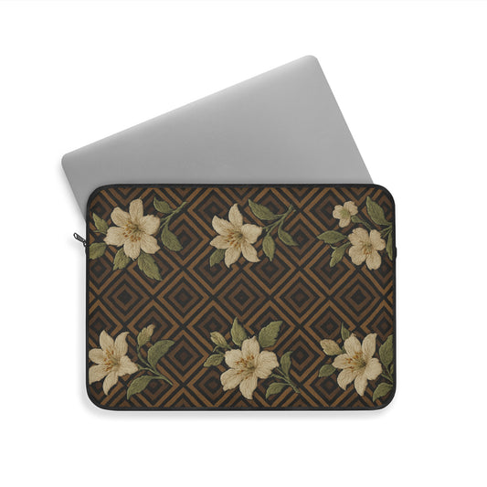 Velvet Bloom • Single Zipper Laptop Sleeve
