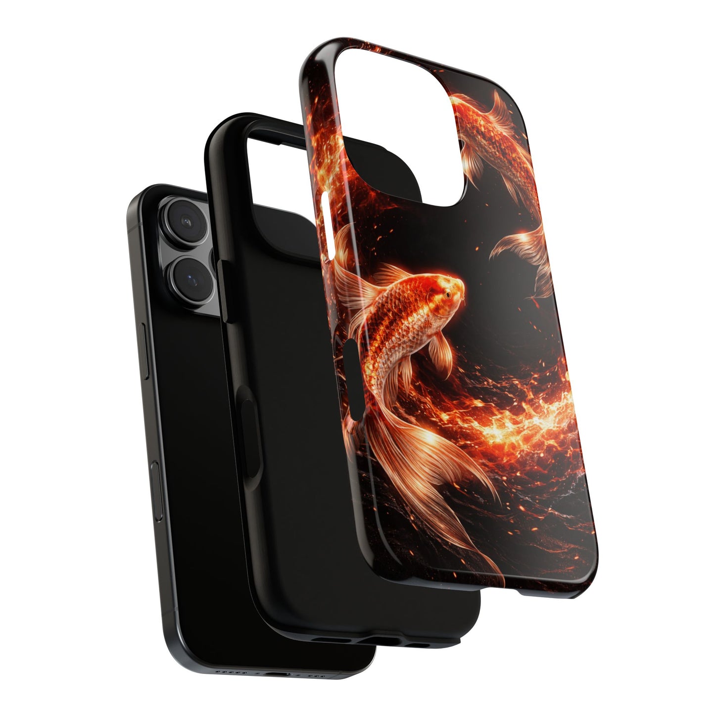 Fire Koi • Apple iPhone 16 • MagSafe® Tough Case