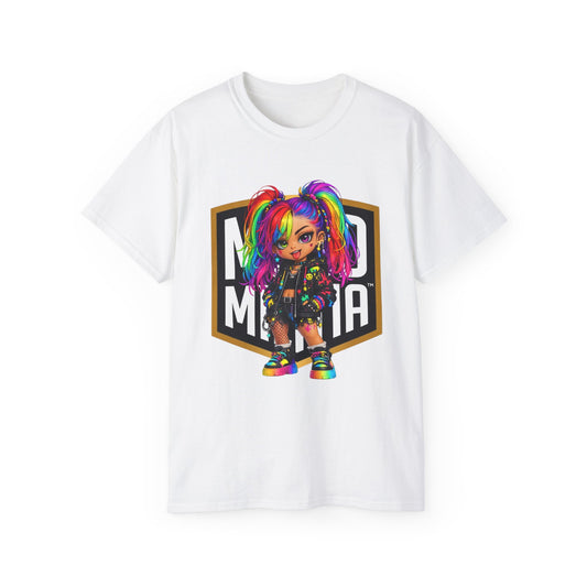 Echo Flux • Chaotic Spark • Mood Militia • T-Shirt • Black Hat Pixels • Unisex