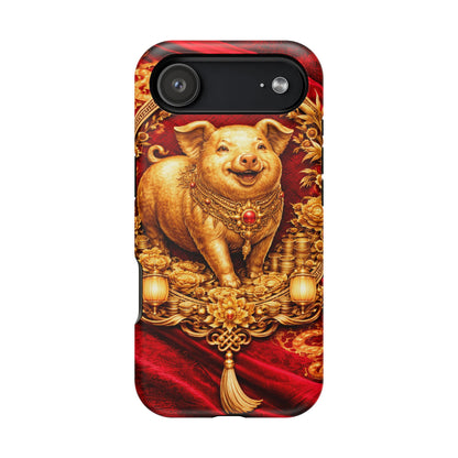 Pig • Lunar Armor • Imperial Banner • Apple iPhone 17 Pro • MagSafe Tough Case