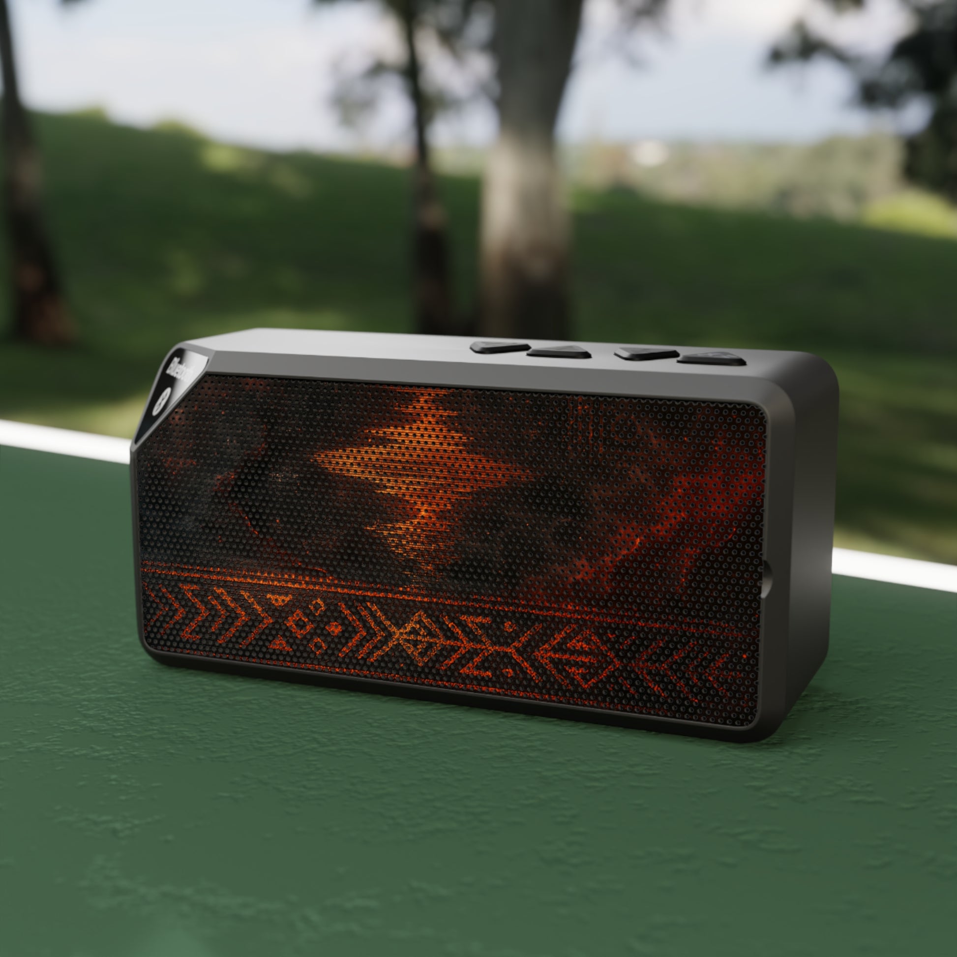 Tribal Pulse • Bluetooth Speaker tech accessory by Black Hat Pixels