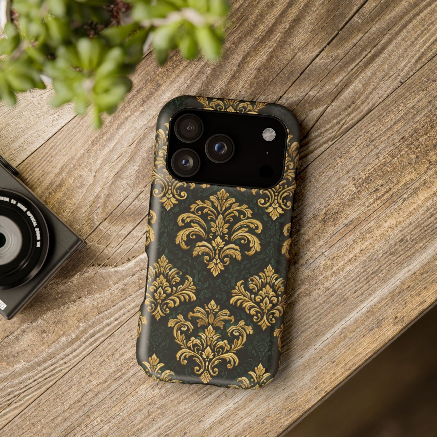 Valmont Atelier • Velvet Dynasty™ Royal Weave • iPhone 17 Pro • Tough Case • MagSafe®
