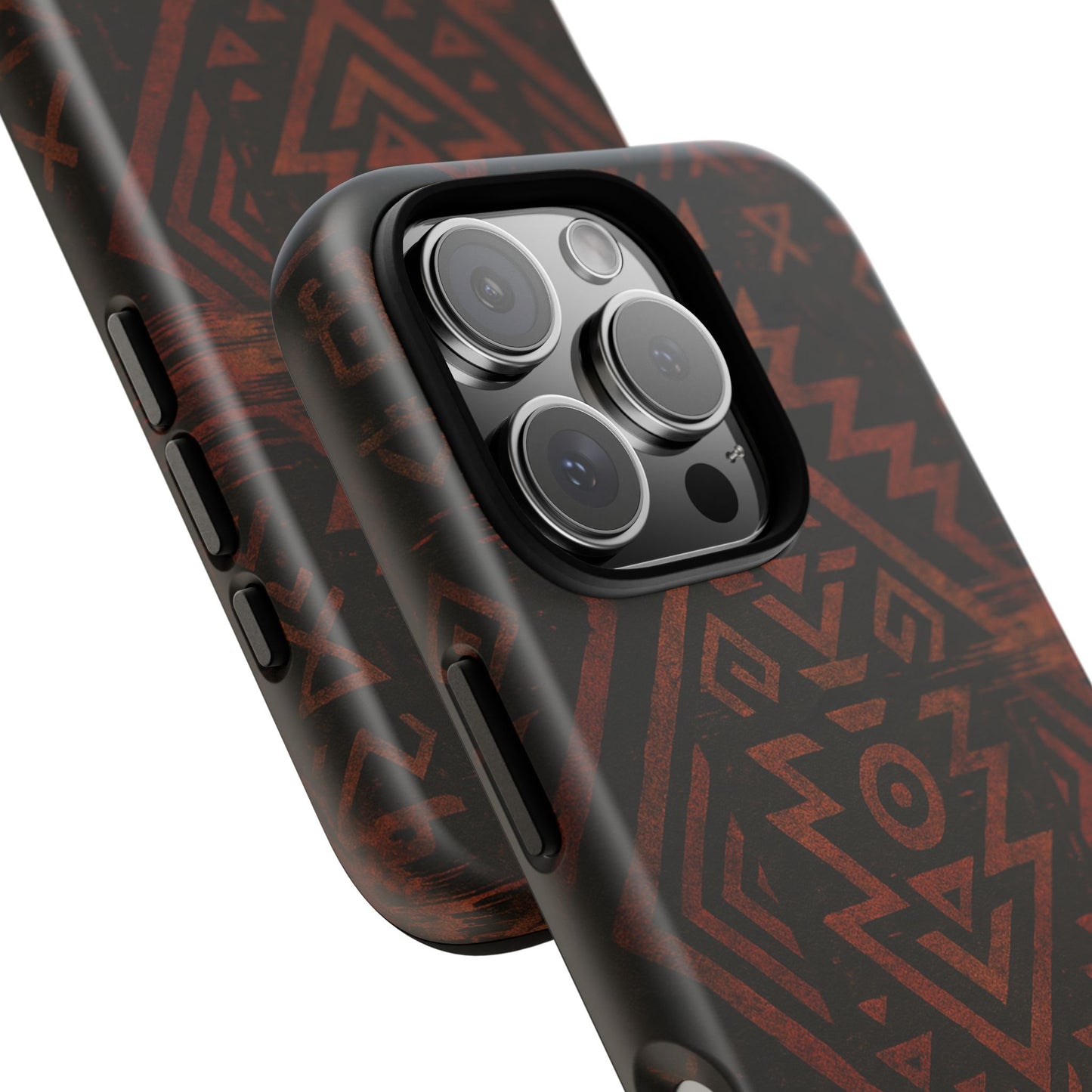 Tribal Glitch • Apple iPhone 16 • MagSafe® Magnetic Tough Case