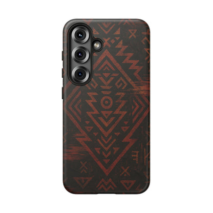 Tribal Glitch • Samsung Galaxy S25 • MagSafe® Magnetic Tough Case