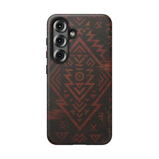 Tribal Glitch • Samsung Galaxy S25 • MagSafe® Magnetic Tough Case