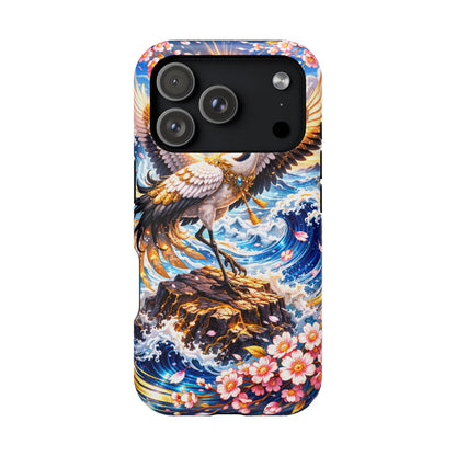 Radiant Ascent – Unbroken Honor • Obsidian Irezumi™ • Apple iPhone 17 Pro • MagSafe Tough Case