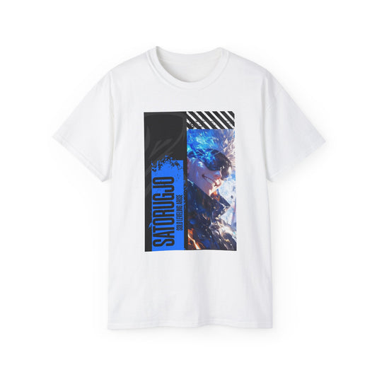 SatoruGjo v2 • T-Shirt • Black Hat Pixels • Unisex