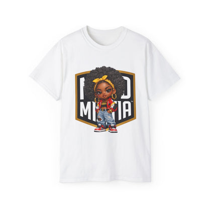 Nova Crown • Street Empress • Mood Militia • T-Shirt • Black Hat Pixels • Unisex