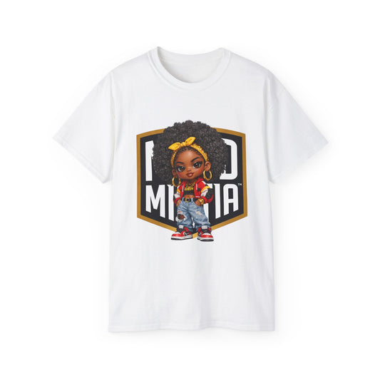 Nova Crown • Street Empress • Mood Militia • T-Shirt • Black Hat Pixels • Unisex