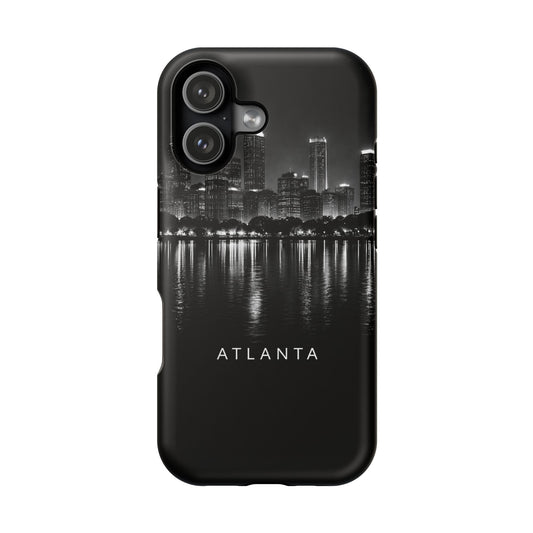 Midnight Grid • Atlanta • Skyline Edition • Apple iPhone 17 Pro • MagSafe® Tough Case