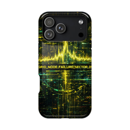 Grid Node Failure • System Collapse • Apple iPhone 17 Pro • MagSafe® Tough Case