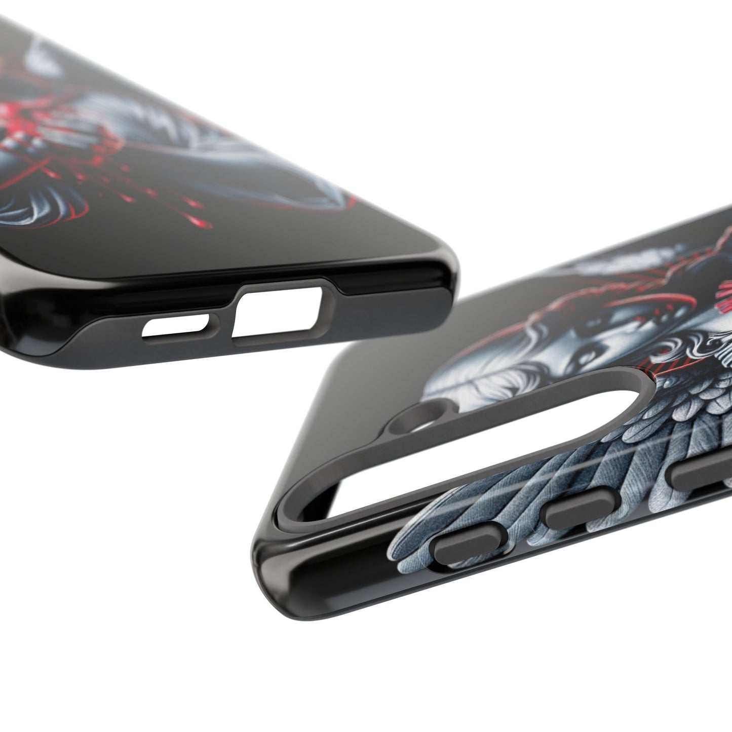 Angel Heart • Samsung Galaxy S25 • Wireless Friendly • Tough Case