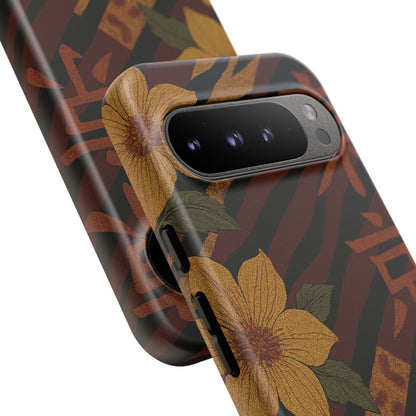 Tiger Petal • Google Pixel 9 • Tough Case • Wireless Friendly
