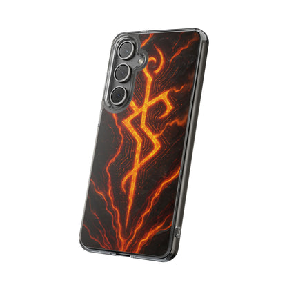 Molten Glyph • Samsung Galaxy S24 • Clear Case