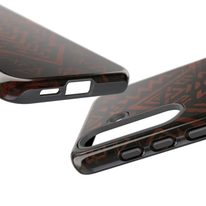 Tribal Glitch • Samsung Galaxy S25 • MagSafe® Magnetic Tough Case