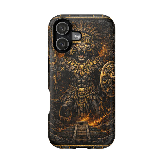Ocelotl • Jaguar Ascendancy • Empire of the Fifth Sun™ • Apple iPhone 17 Pro • MagSafe Tough Case