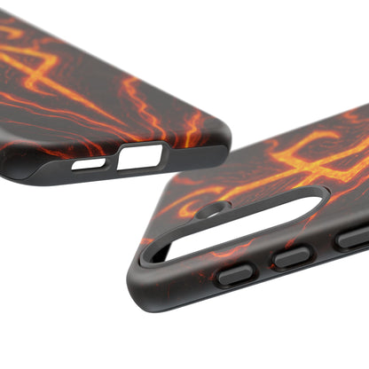 Molten Glyph • Samsung Galaxy S25 • MagSafe® Magnetic Tough Case