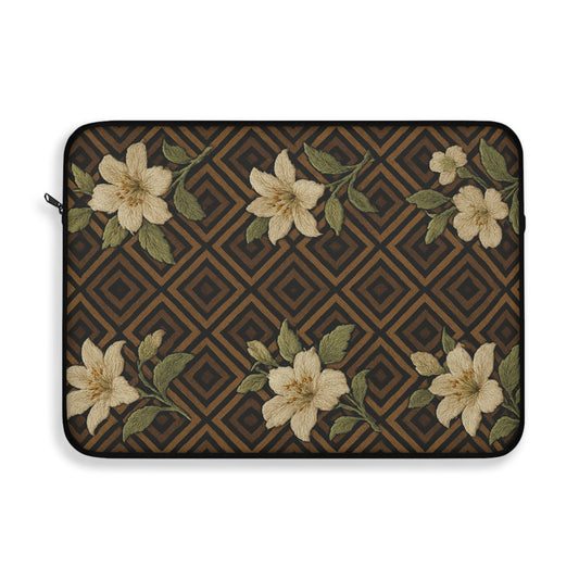 Velvet Bloom • Single Zipper Laptop Sleeve