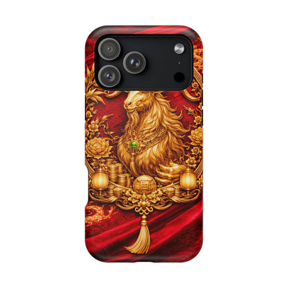 Goat • Lunar Armor • Imperial Banner • Apple iPhone 17 Pro • MagSafe Tough Case