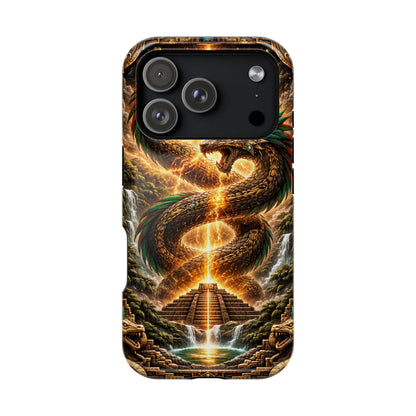 Coatl • Feathered Dominion • Empire of the Fifth Sun™ • Apple iPhone 17 Pro • MagSafe Tough Case