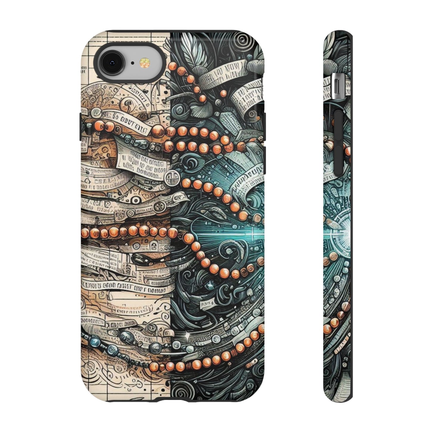 Aeros Divide • Apple iPhone 8 • MagSafe® Tough Case phone case by Black Hat Pixels