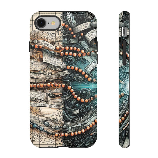 Aeros Divide • Apple iPhone 8 • MagSafe® Tough Case phone case by Black Hat Pixels