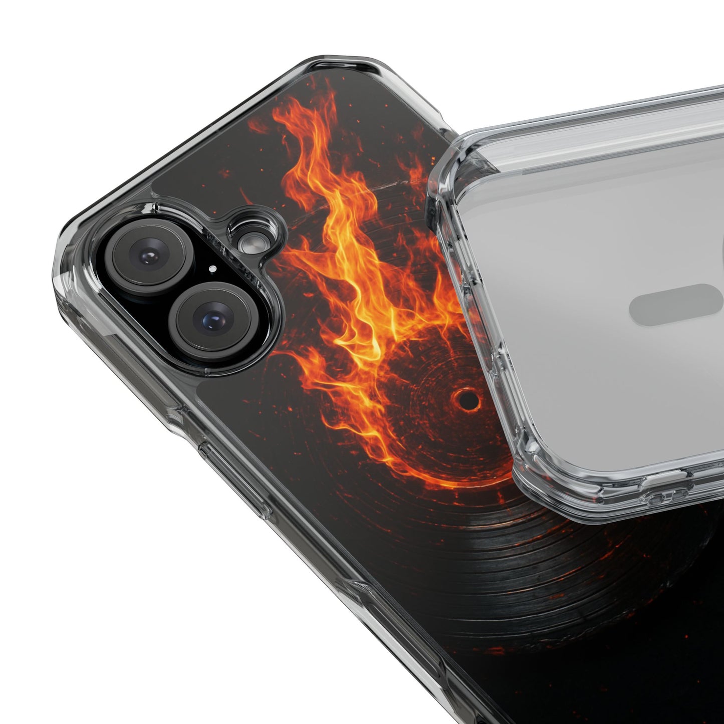Vinyl Inferno • Apple iPhone 16 • MagSafe® Clear Case