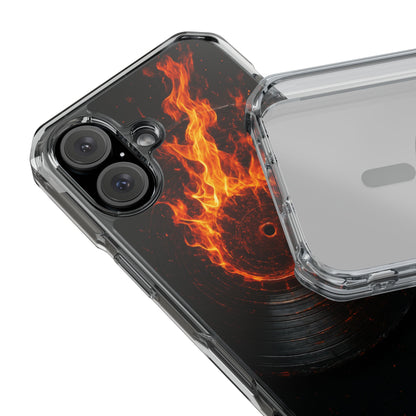 Vinyl Inferno • Apple iPhone 16 • MagSafe® Clear Case