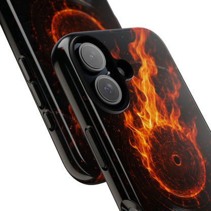 Vinyl Inferno • Apple iPhone 16 • MagSafe® Magnetic Tough Case