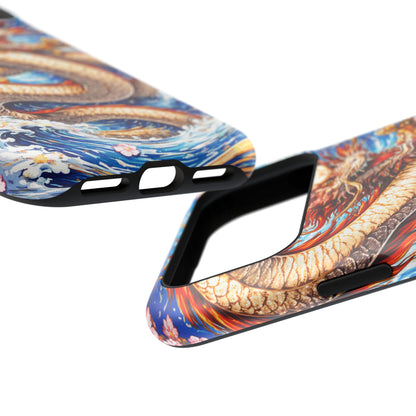 Heaven’s Mandate – Sovereign Oath • Obsidian Irezumi™ • Apple iPhone 17 Pro • MagSafe Tough Case