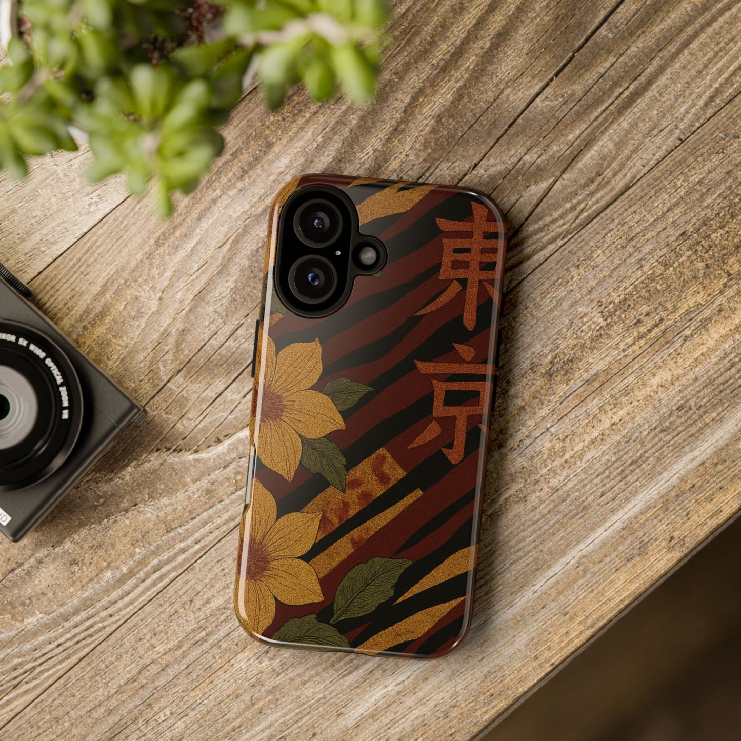 Tiger Petal • Apple iPhone 16 • MagSafe® Tough Case