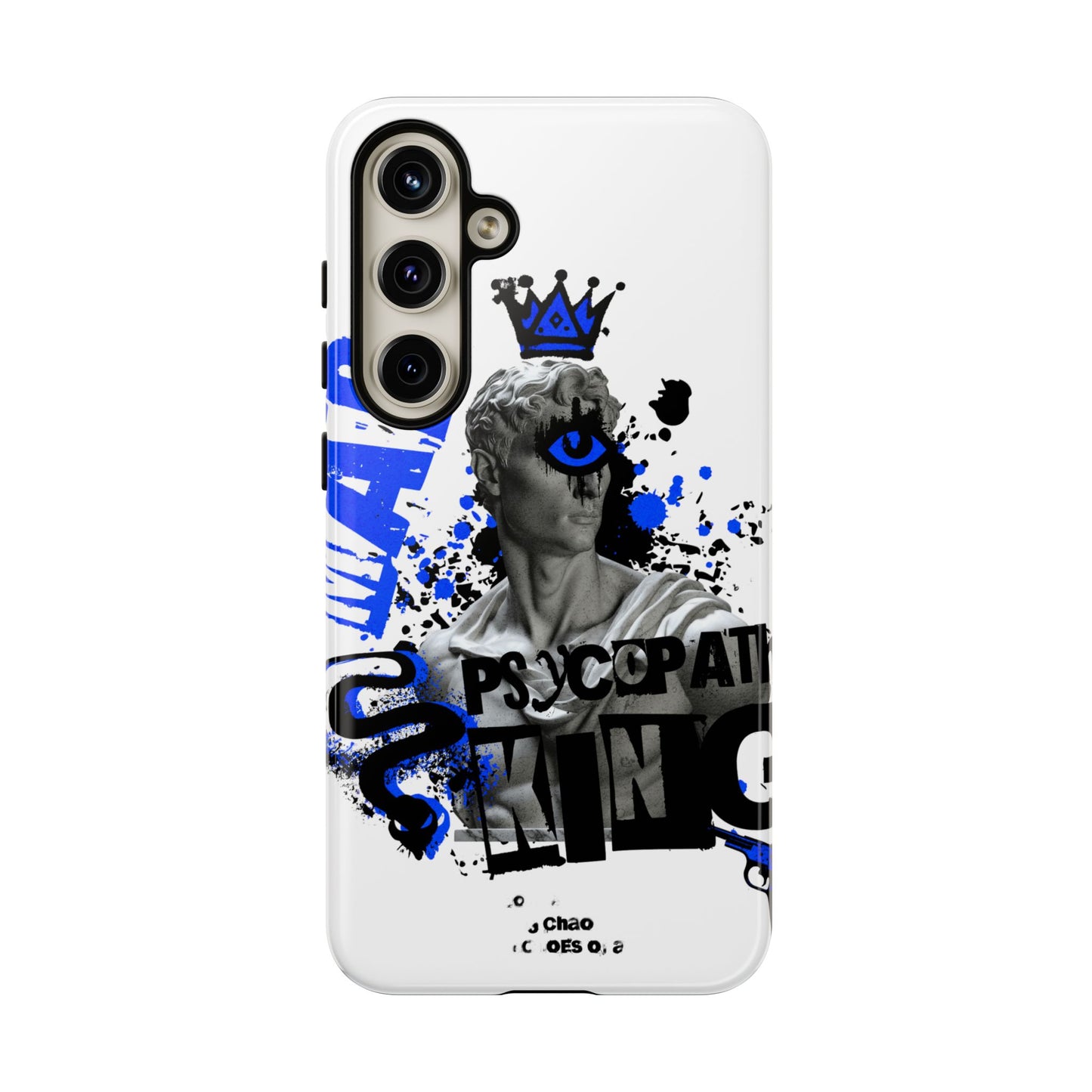 Pyschopath King • Samsung Galaxy S24 • Tough Case • Wireless Friendly