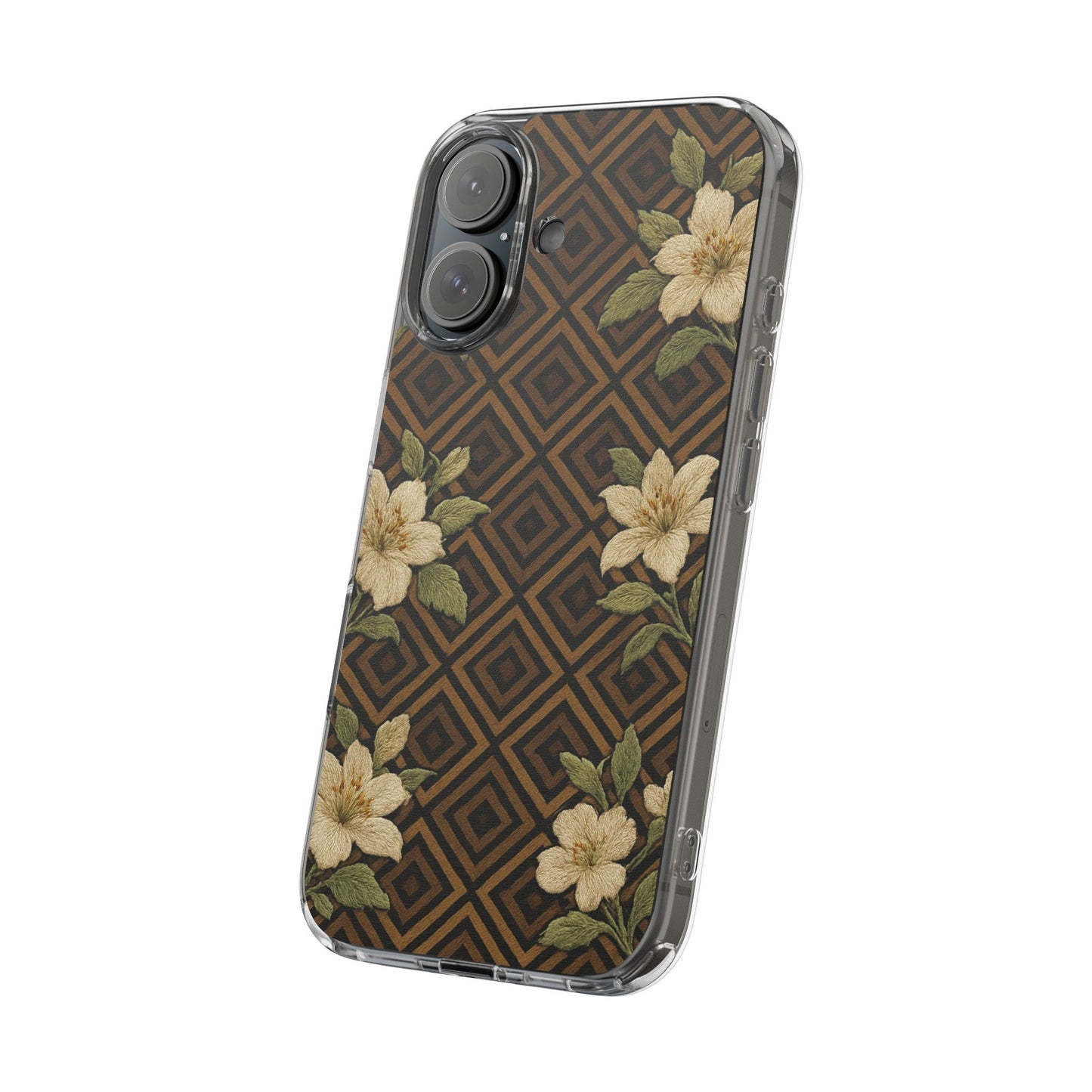 Velvet Bloom • Apple iPhone 16 • Clear Case