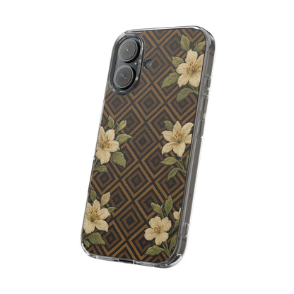 Velvet Bloom • Apple iPhone 16 • Clear Case