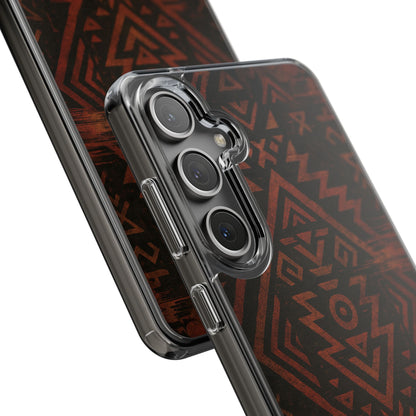 Tribal Glitch • Samsung Galaxy S24 • Clear Case