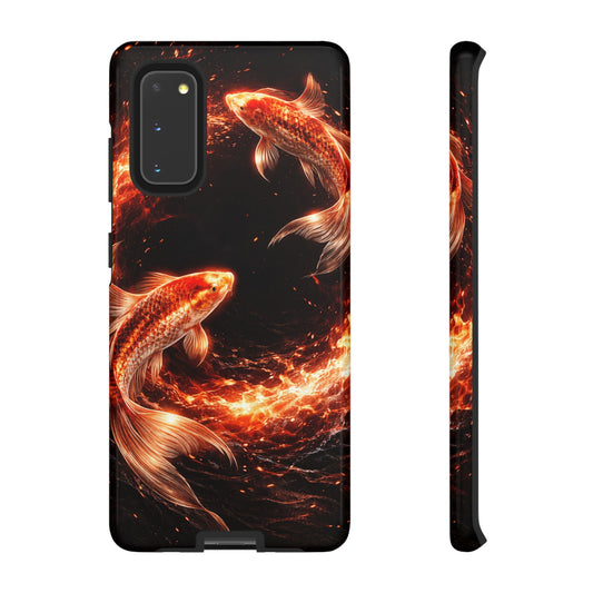 Fire Koi • Samsung Galaxy S20 • Tough Case • Wireless Friendly