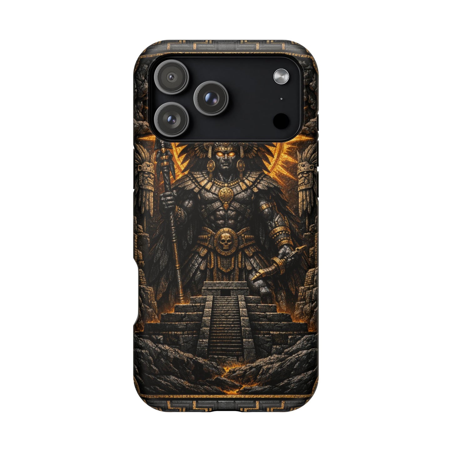 Huitzil • Solar War Ascendant • Empire of the Fifth Sun™ • Apple iPhone 17 Pro • MagSafe Tough Case