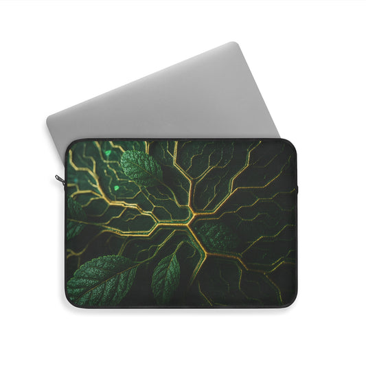Macro Flora • Single Zipper Laptop Sleeve