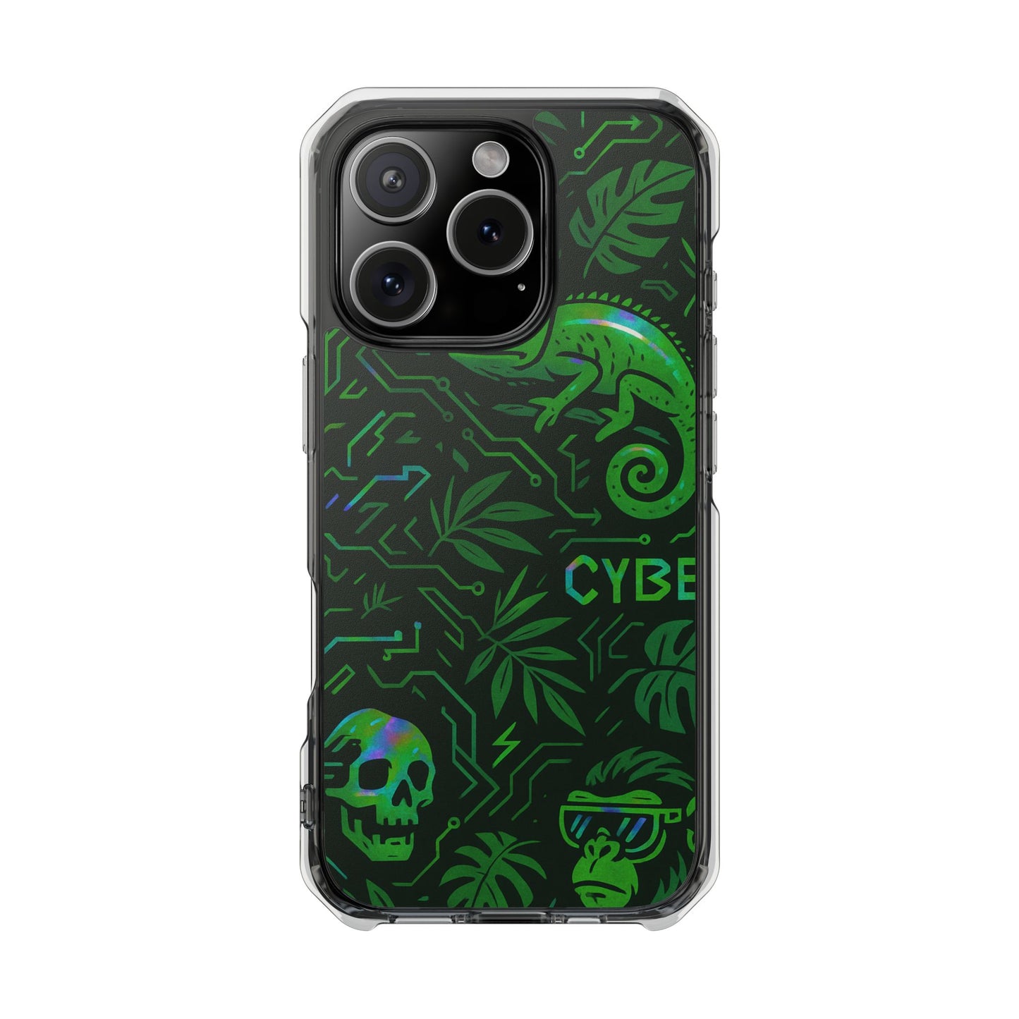 Digital Jungle • Apple iPhone 16 • MagSafe® Clear Case