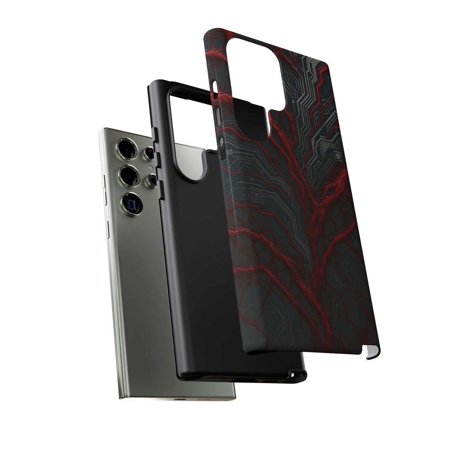 Binary Vein • Samsung Galaxy S23 • Tough Case • Wireless Friendly