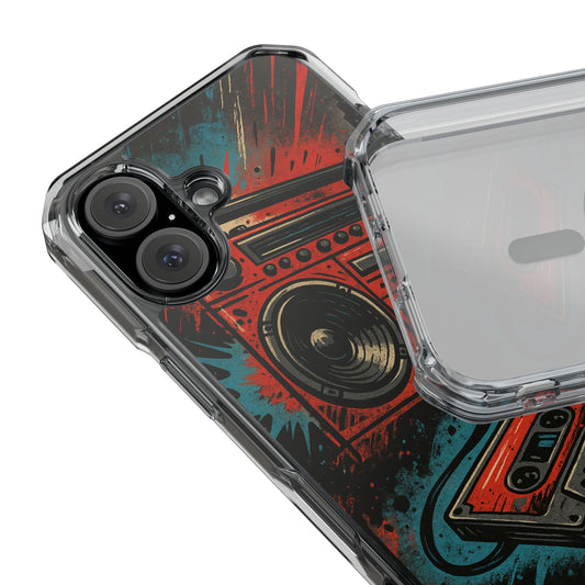 Old Skool • Apple iPhone 16 • MagSafe® Clear Case