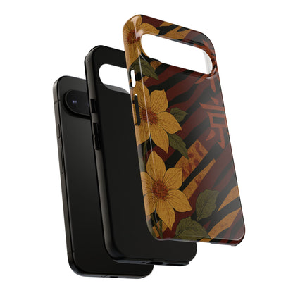 Tiger Petal • Google Pixel 9 • Tough Case • Wireless Friendly