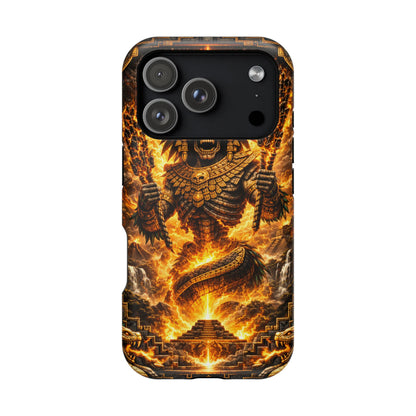 Acalan • Warbound Navigator • Empire of the Fifth Sun™ • Apple iPhone 17 Pro • MagSafe Tough Case