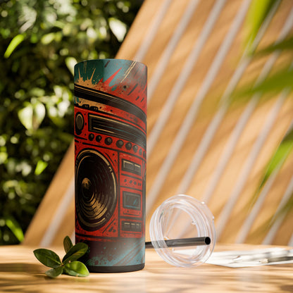 Old Skool • Skinny Tumbler 20 Oz